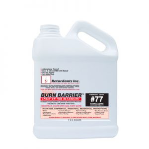Burn barrier 77